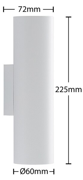 Zidne Svjetiljka Arcchio, Brinja, prigušiv, Bijela, Područje hodnika, Aluminij, Moderan