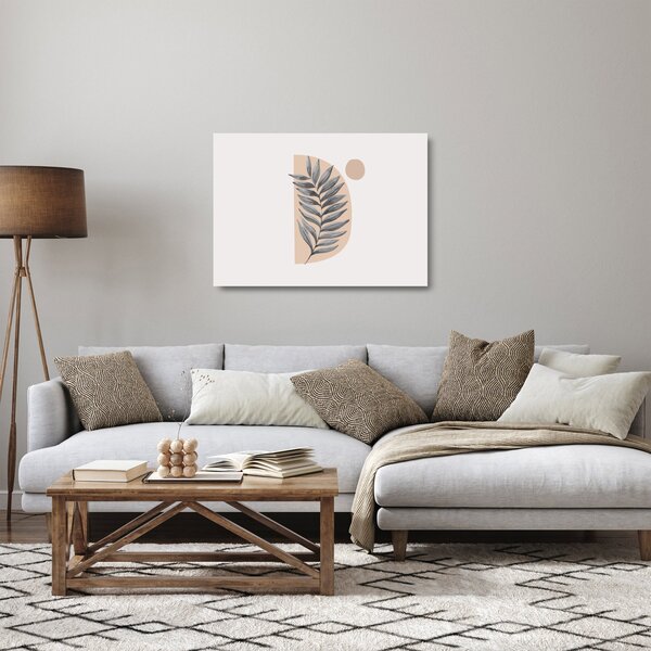 Staklena slika - Ilustrirani list N⁰1 (70x50 cm)
