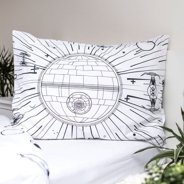 Pamučna dječja posteljina sa svjetlećim efektom za krevet za jednu osobu 140x200 cm Star Wars – Jerry Fabrics