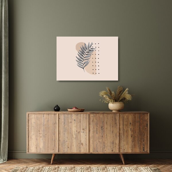 Staklena slika - Ilustrirani list N⁰2 (70x50 cm)