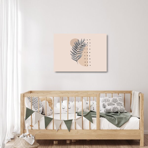 Staklena slika - Ilustrirani list N⁰2 (70x50 cm)