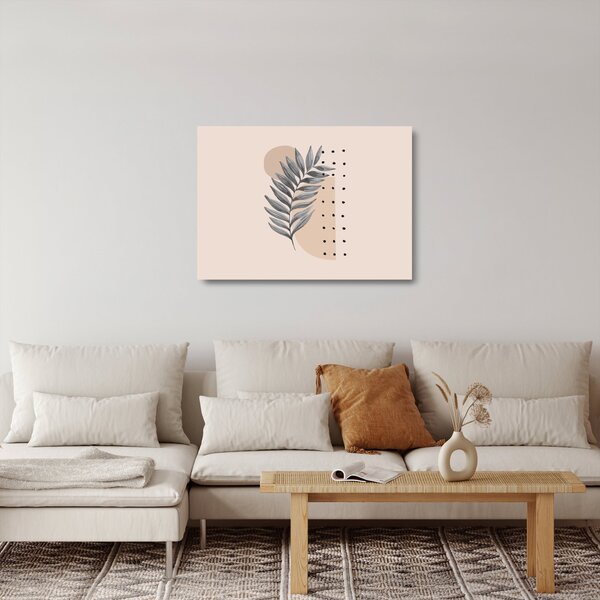 Staklena slika - Ilustrirani list N⁰2 (70x50 cm)