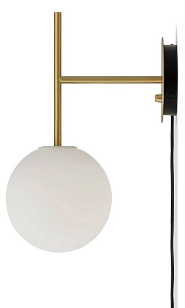 Zidne Svjetiljka Audo Copenhagen, TR Bulb Suspended, prigušiv, Zlato / mjed, Dnevna soba, Mjed