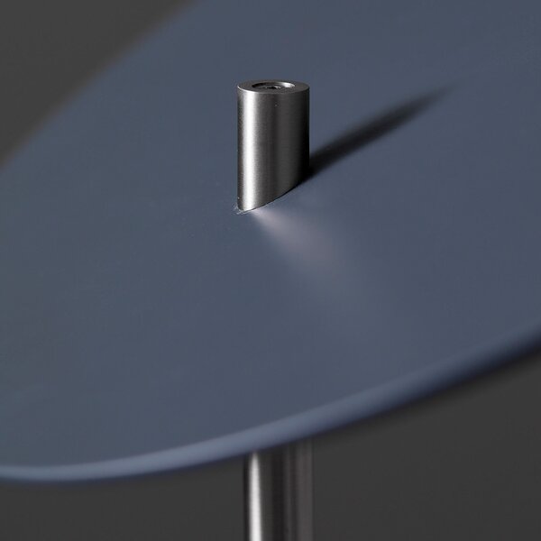 Stolne Lampa Verpan, Reflect, Sivo, Dnevna soba, Metal, Dizajn