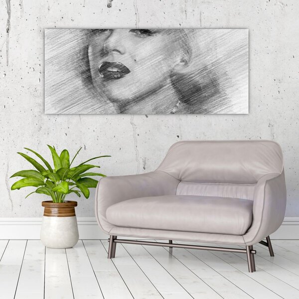 Slika - Portret Marilyn Monroe (120x50 cm)
