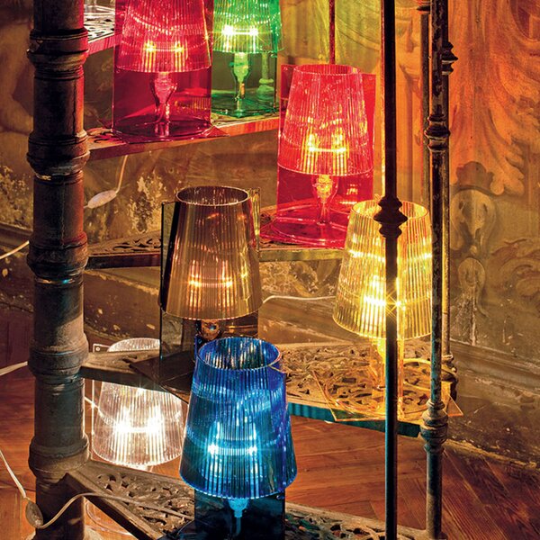Stolne Lampa Kartell, Take, Plava, Dnevna soba, Plastika, Dizajn