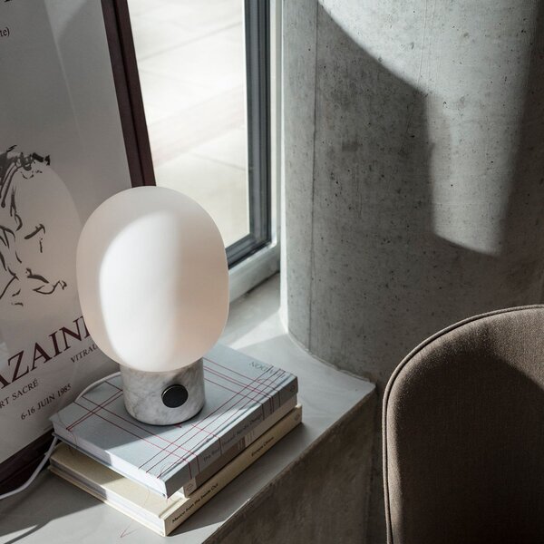 Stolne Lampa Audo Copenhagen, JWDA, prigušiv, Bijela, Dnevna soba, Kamen, Dizajn