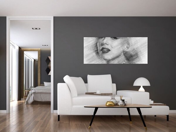 Slika - Portret Marilyn Monroe (120x50 cm)