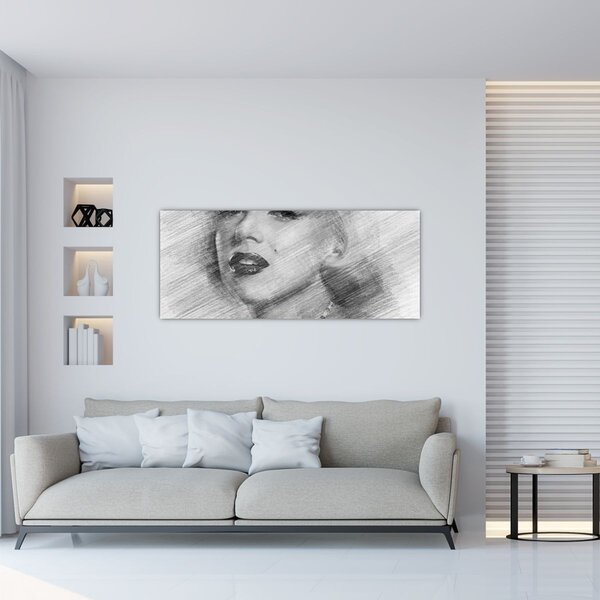 Slika - Portret Marilyn Monroe (120x50 cm)