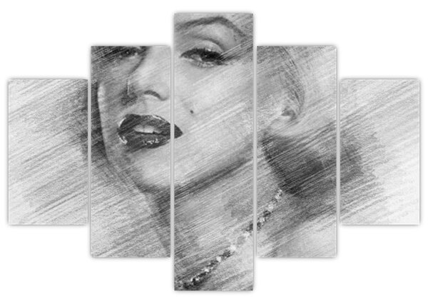 Slika - Portret Marilyn Monroe (150x105 cm)