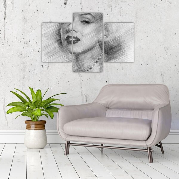 Slika - Portret Marilyn Monroe (90x60 cm)