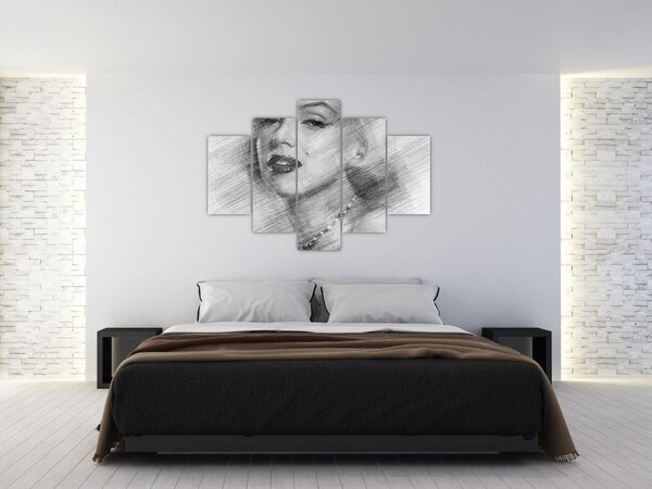 Slika - Portret Marilyn Monroe (150x105 cm)