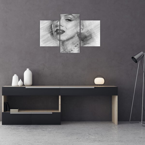 Slika - Portret Marilyn Monroe (90x60 cm)