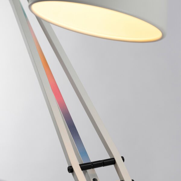 Stolne Lampa Anglepoise, Type 75, Bijela, Dnevna soba, Metal, Dizajn