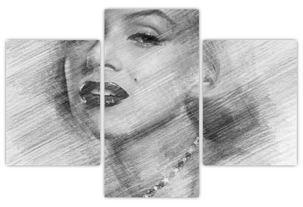 Slika - Portret Marilyn Monroe (90x60 cm)