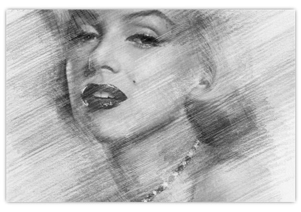 Slika - Portret Marilyn Monroe (90x60 cm)