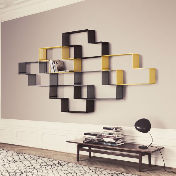 Stolne Lampa GUBI, Cobra, Crno, Dnevna soba, Metal, Dizajn