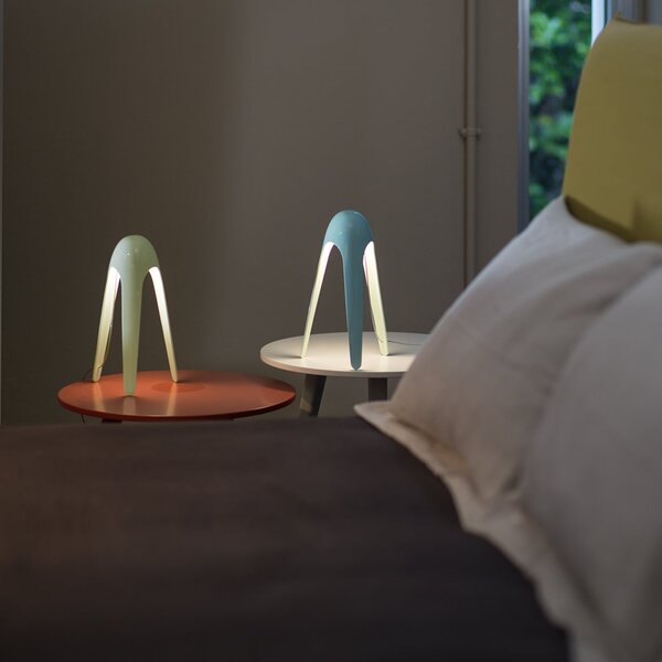 Stolne Lampa Martinelli Luce, Cyborg, Zelena, Dnevna soba, Metal, Dizajn