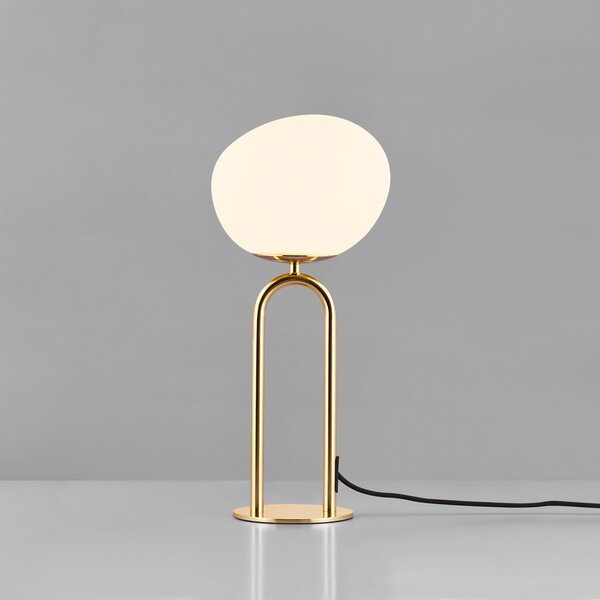 Stolne Lampa DFTP by Nordlux, Shapes, Zlato / mjed, Dnevna soba, Staklo, Dizajn