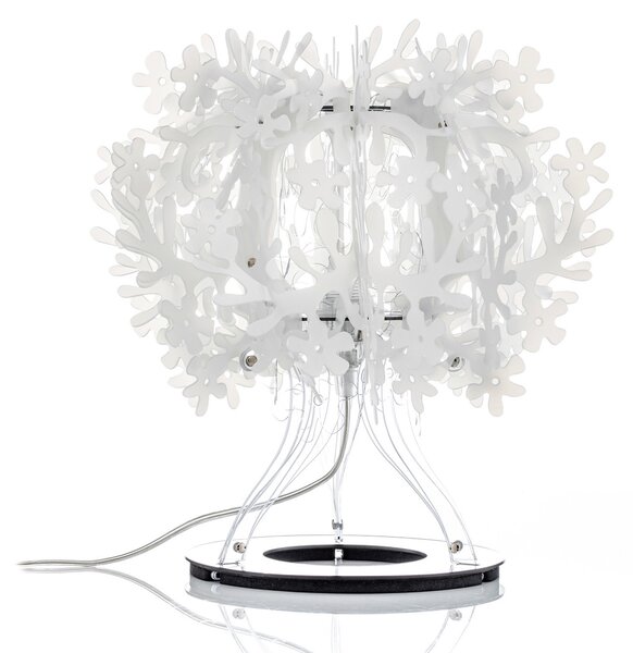 Stolne Lampa Slamp, FIORELLA, Bijela, Dnevna soba, Plastika, Dizajn