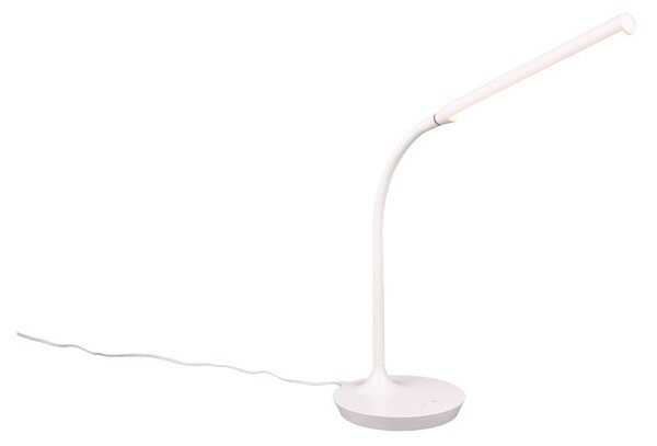 Bijela LED stolna lampa (visina 38 cm) Toro – Trio