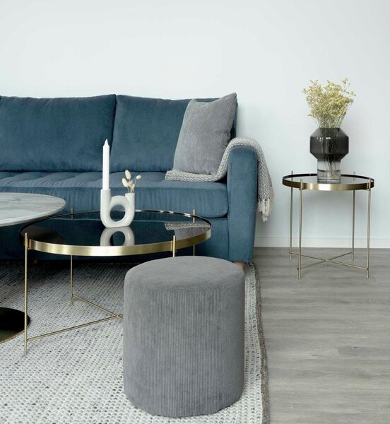 Okrugli stolić zlatne boje ø 48 cm Venezia - House Nordic