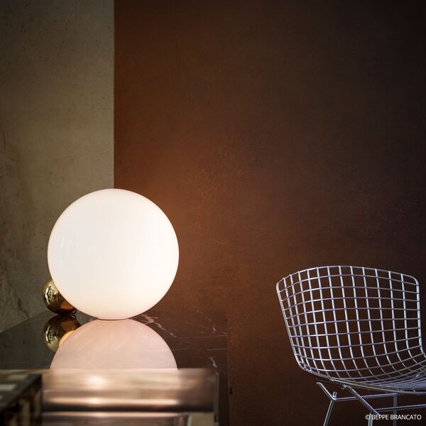 Stolne Lampa FLOS, COPYCAT, prigušiv, Bijela, Dnevna soba, Staklo, Dizajn