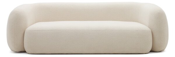 Krem sofa od bouclé tkanine 246 cm Martina – Kave Home