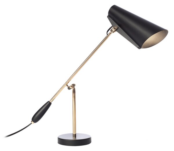 Stolne Lampa Northern, BIRDY, Crno, Dnevna soba, Metal, Dizajn
