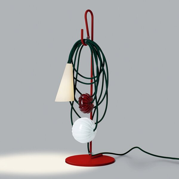 Stolne Lampa Foscarini, Filo, Višebojno, Dnevna soba, Metal, Dizajn