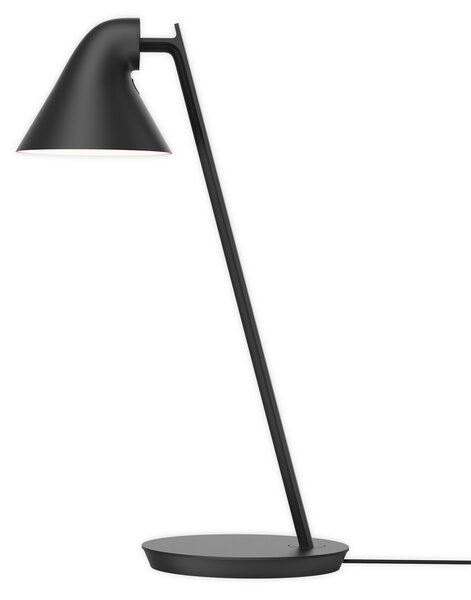 Stolne Lampa Louis Poulsen, NJP Mini, prigušiv, Crno, Dnevna soba, Metal, Dizajn