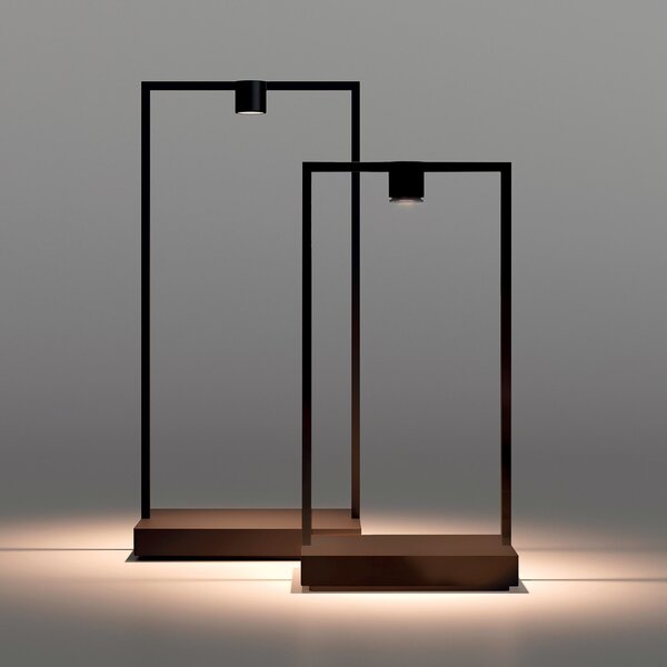 Stolne Lampa Artemide, Curiosity, prigušiv, Crno, Dnevna soba, Metal, Dizajn
