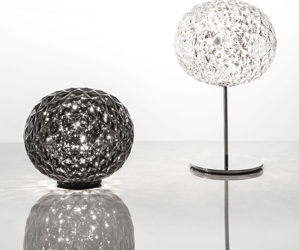 Stolne Lampa Kartell, Planet, Sivo, Dnevna soba, Plastika, Dizajn