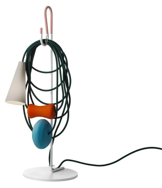 Stolne Lampa Foscarini, Filo, Višebojno, Dnevna soba, Metal, Dizajn