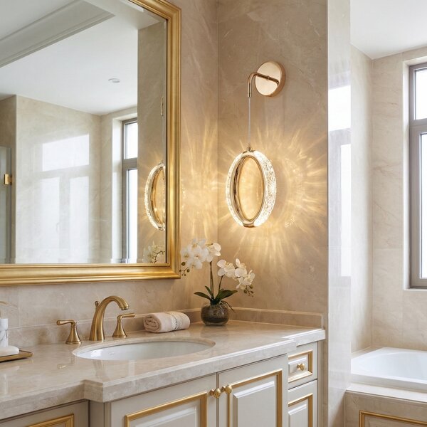 ZIDNA LED SVJETILJKA G175-W GOLD