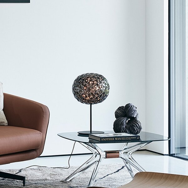 Stolne Lampa Kartell, Planet, prigušiv, Sivo, Dnevna soba, Plastika, Dizajn