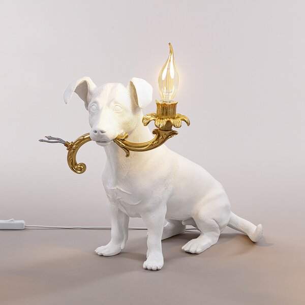 Stolne Lampa SELETTI, Rio Lamp, Bijela, Dnevna soba, Plastika, Dizajn