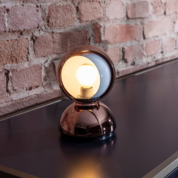 Stolne Lampa Artemide, Eclisse, Bakar, Dnevna soba, Metal, Dizajn