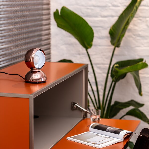 Stolne Lampa Artemide, Eclisse, Bakar, Dnevna soba, Metal, Dizajn