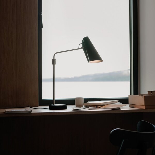 Stolne Lampa Northern, Birdy Swing, Crno, Dnevna soba, Metal, Dizajn