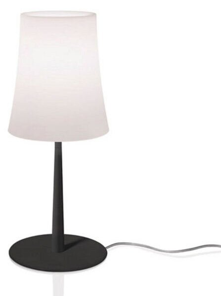 Stolne Lampa Foscarini, Birdie Easy, Crno, Dnevna soba, Metal, Dizajn