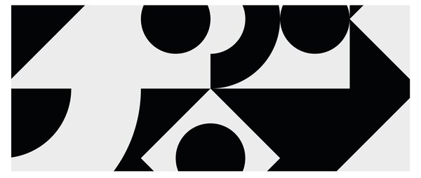 Slika - Geometrijska apstrakcija N⁰1 (120x50 cm)
