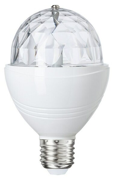 LED žarulja Disko kugla (E27, Bez prigušivanja, Neutralno bijelo, 180 lm, 3 W)