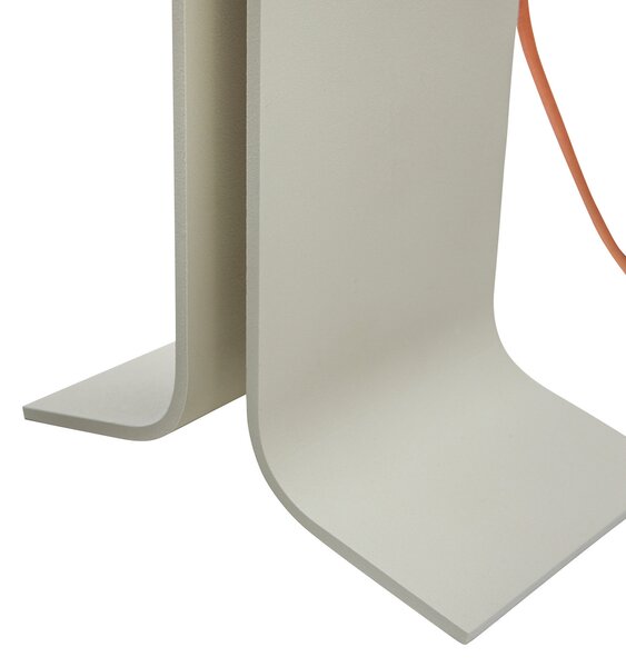 Stolne Lampa Hübsch, Crea, prigušiv, Bež, Dnevna soba, Aluminij, Dizajn