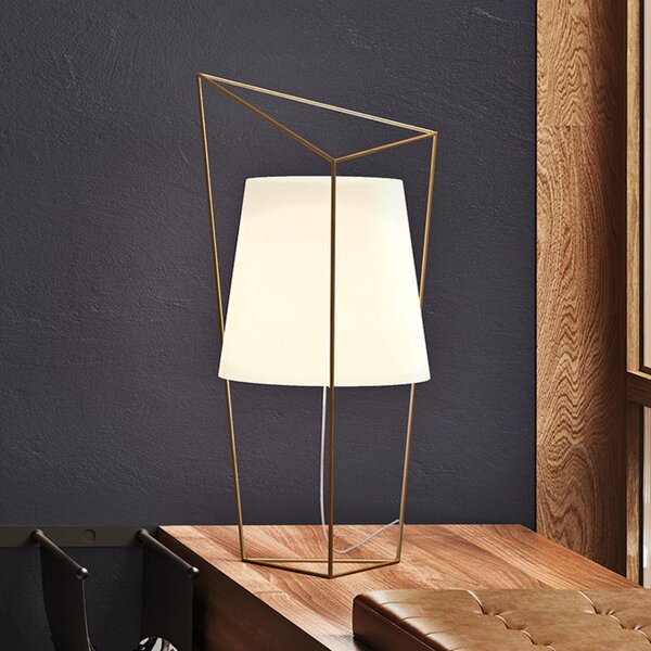 Stolne Lampa kdln, Tatu, prigušiv, Zlato / mjed, Dnevna soba, Staklo, Dizajn