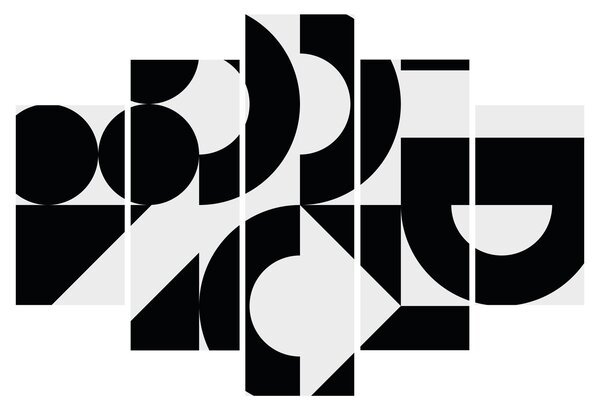 Slika - Geometrijska apstrakcija N⁰2 (150x105 cm)