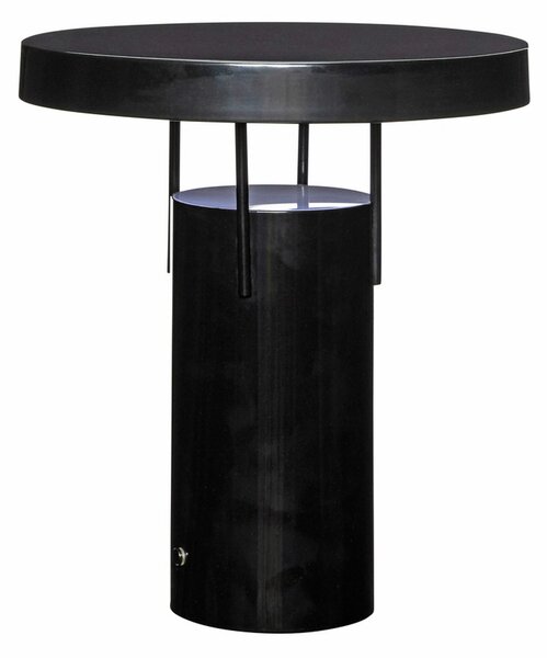 Stolne Lampa Hübsch, BringMe, prigušiv, Crno, Terasa, Metal