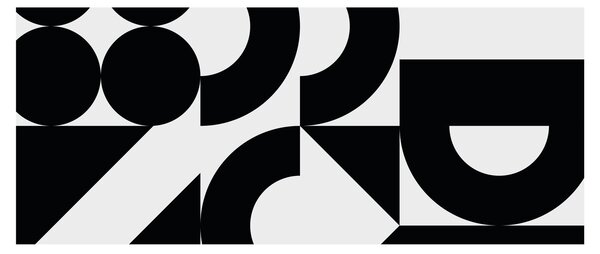 Slika - Geometrijska apstrakcija N⁰2 (120x50 cm)