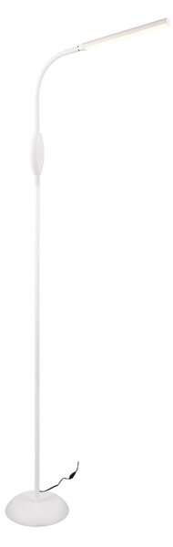 Bijela LED stojeća svjetiljka (visina 145 cm) Toro – Trio