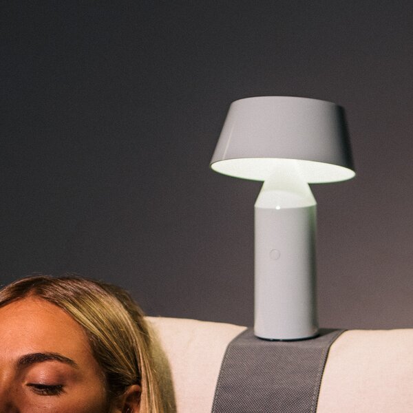 Stolne Lampa MARSET, Bicoca, prigušiv, Bijela, Dnevna soba, Plastika, Dizajn